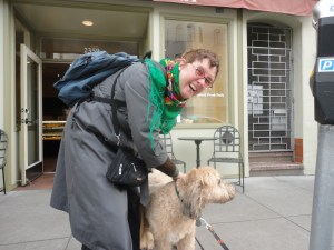 I helped make a passerby happy on St. Patrick's Day! (@ Chestnut St. Bakery)